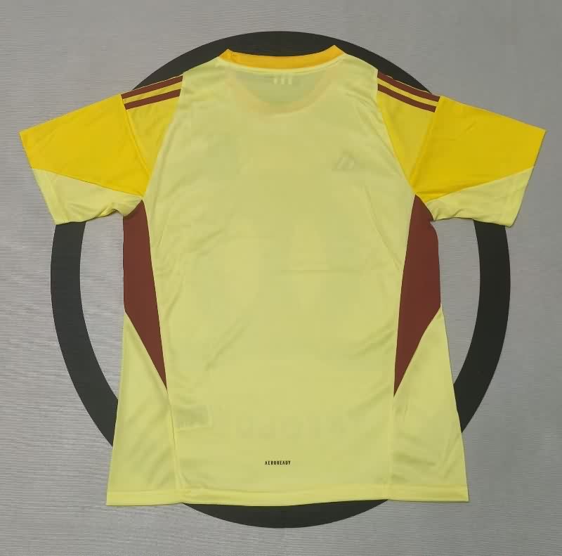 AAA Quality Italy 25/26 Goalkeeper Yellow Soccer Jersey