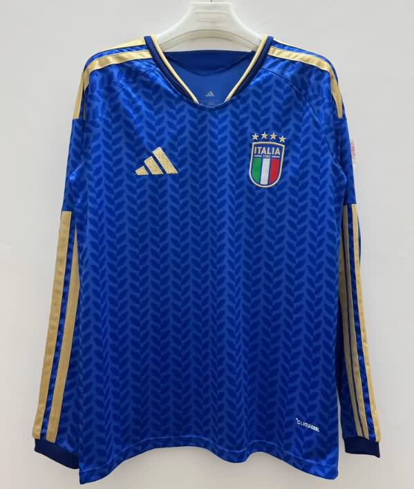 AAA Quality Italy 2026 World Cup Home Long Sleeve Soccer Jersey
