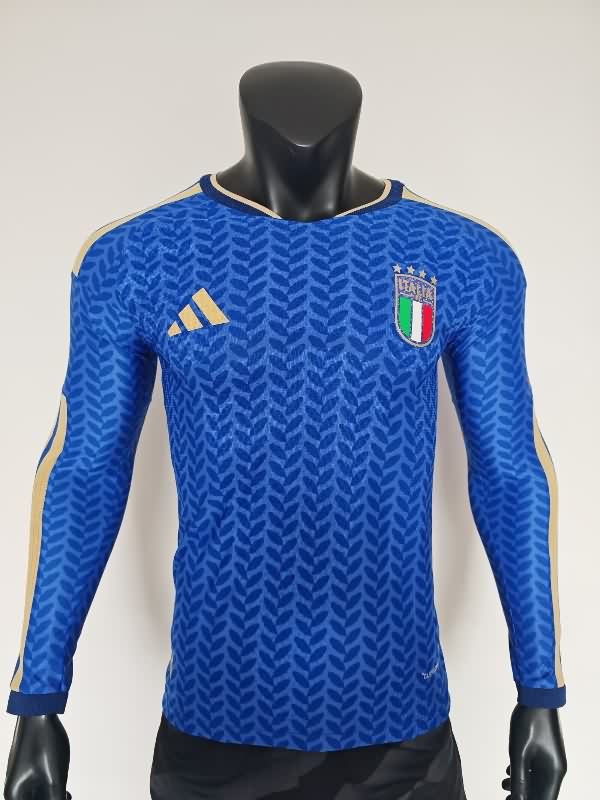 AAA Quality Italy 2026 Home Long Sleeve Soccer Jersey (Player)