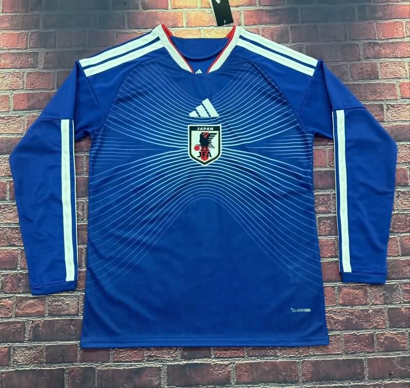AAA Quality Japan 2026 World Cup Home Long Sleeve Soccer Jersey AAA Quality Japan 2026 World Cup Home Long Sleeve Soccer Jersey