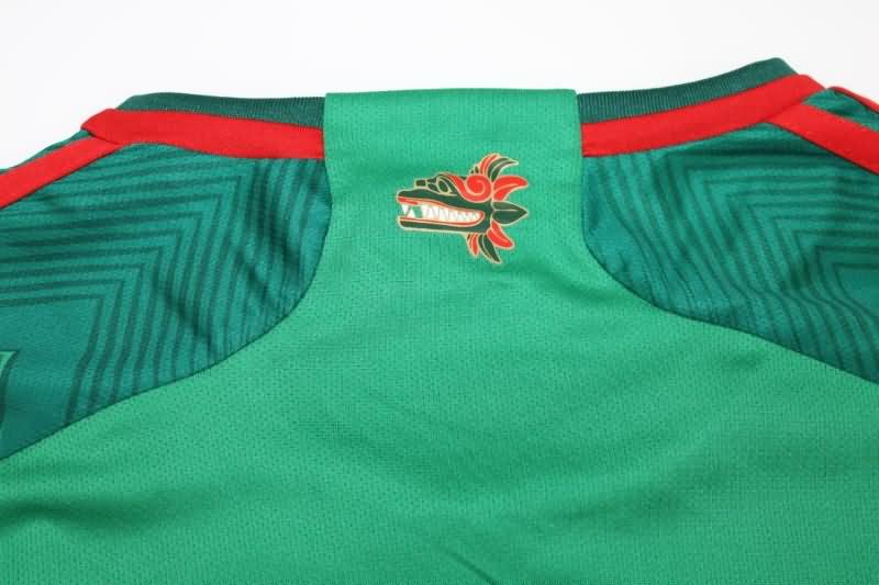Mexico Soccer Jersey Home Long Sleeve 2022 World Cup