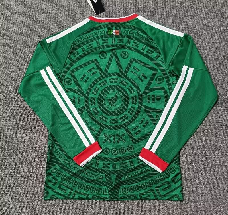 AAA Quality Mexico 25/26 Home Long Sleeve Soccer Jersey