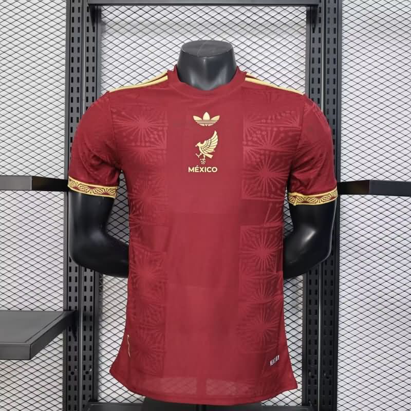 AAA Quality Mexico 2025 Gold Cup Red Soccer Jersey (Player)