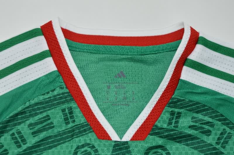 AAA Quality Mexico 2026 World Cup Home Long Sleeve Soccer Jersey (Player)