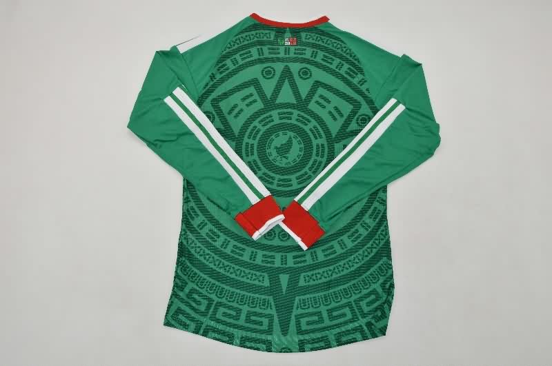 AAA Quality Mexico 2026 World Cup Home Long Sleeve Soccer Jersey (Player)
