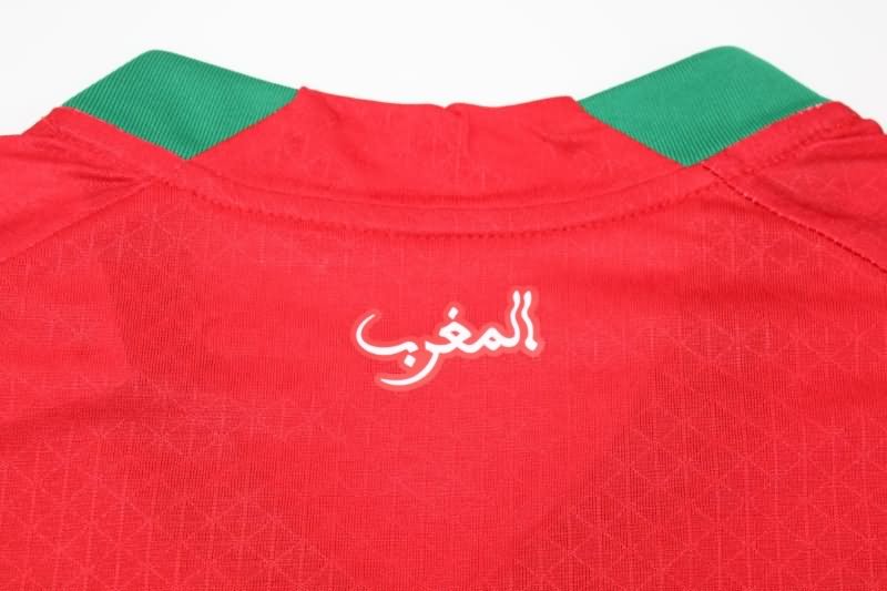 Morocco Soccer Jersey Home 2022 World Cup (Player)