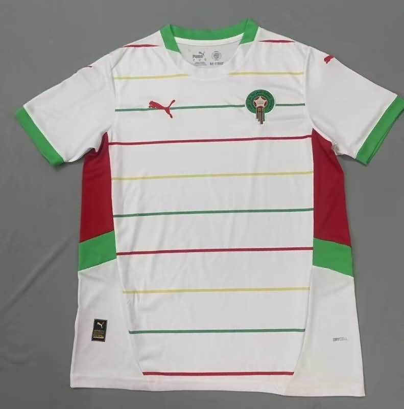 Morocco Soccer Jersey Away Replica 2025
