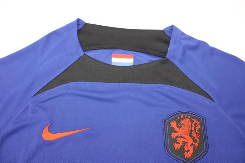 Netherlands Soccer Jersey Away Replica 2022 World Cup