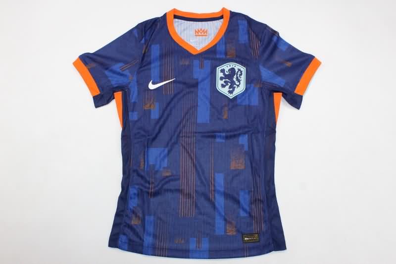 Netherlands Soccer Jersey Away (Player) 2024