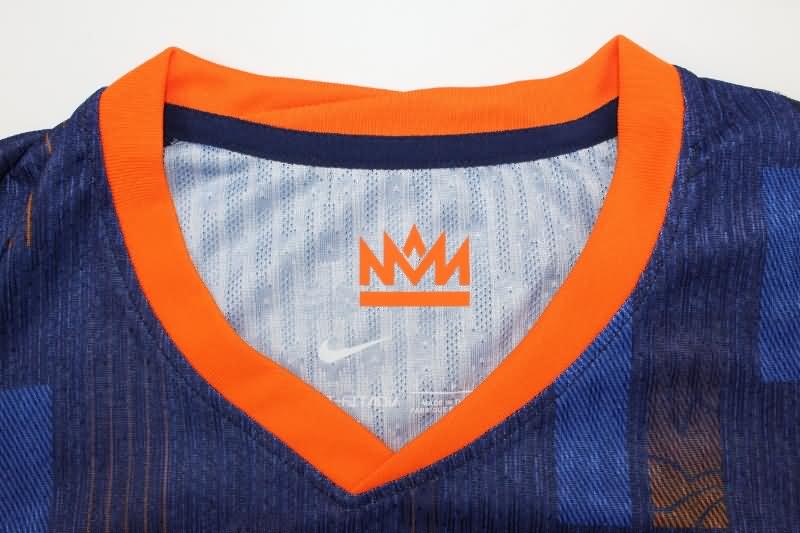 Netherlands Soccer Jersey Away (Player) 2024