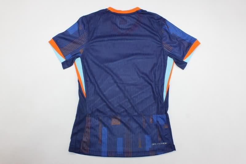 Netherlands Soccer Jersey Away (Player) 2024