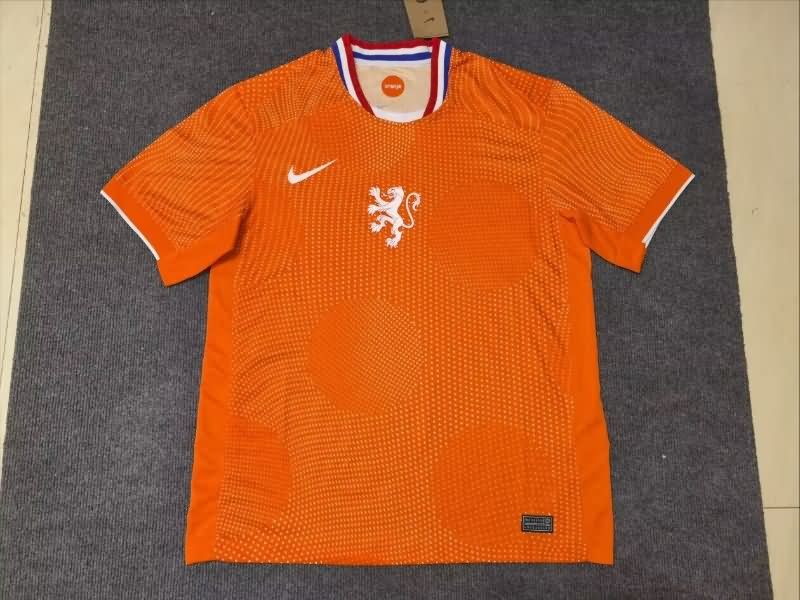 AAA Quality Netherlands 2025 Home Soccer Jersey