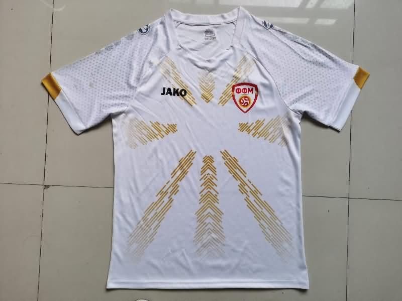 North Macedonia Soccer Jersey Away Replica 2023