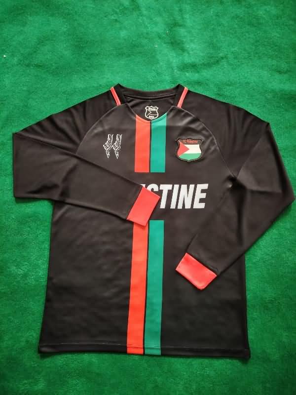 Palestine Soccer Jersey Away Long Sleeve Replica 2023/24