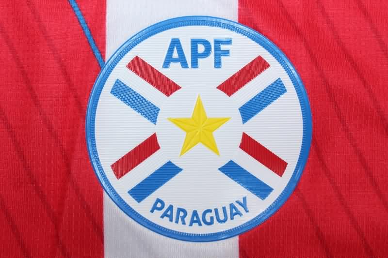 Paraguay Soccer Jersey Home Replica 2024