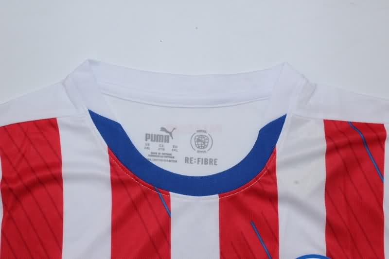 Paraguay Soccer Jersey Home Replica 2024