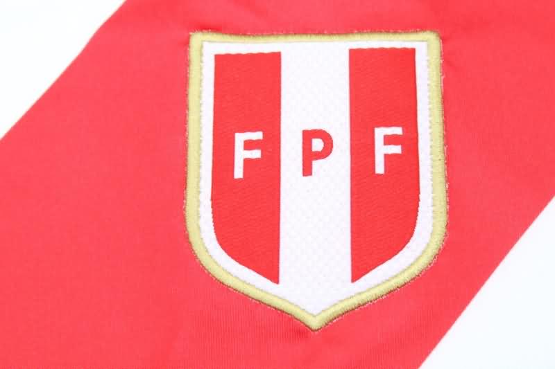 Peru Soccer Jersey Home Replica 2023