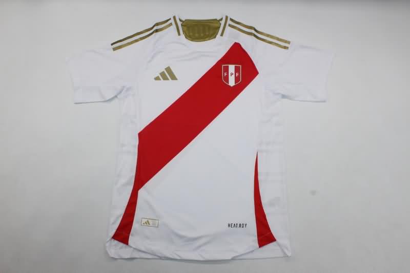 Peru Soccer Jersey Copa America Home (Player) 2024