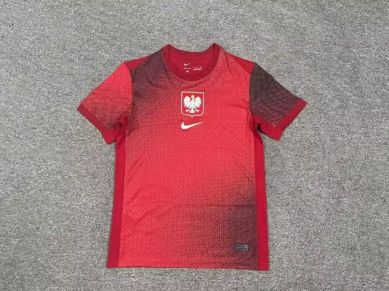 Poland Soccer Jersey Away Replica 2024