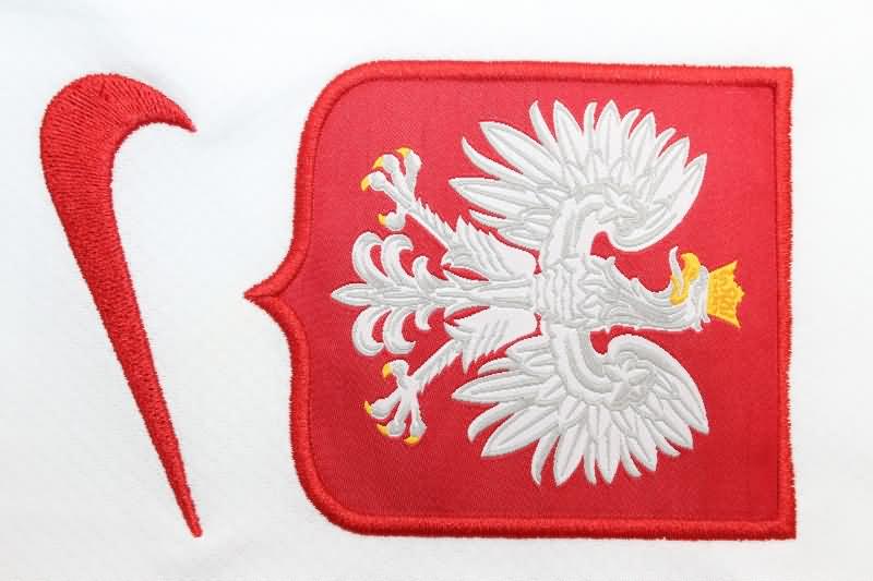 Poland Soccer Jersey Home Replica 2024