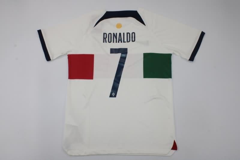 Portugal Soccer Jersey Away Replica 2022 World Cup