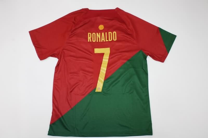 Portugal Soccer Jersey Home Replica 2022 World Cup