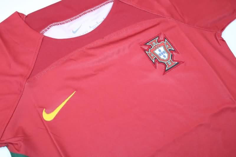 Portugal Soccer Jersey Home Women Replica 2022 World Cup