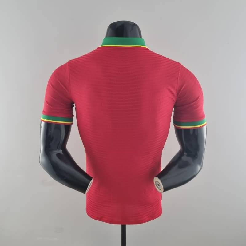 Portugal Soccer Jersey Red (Player) 2022