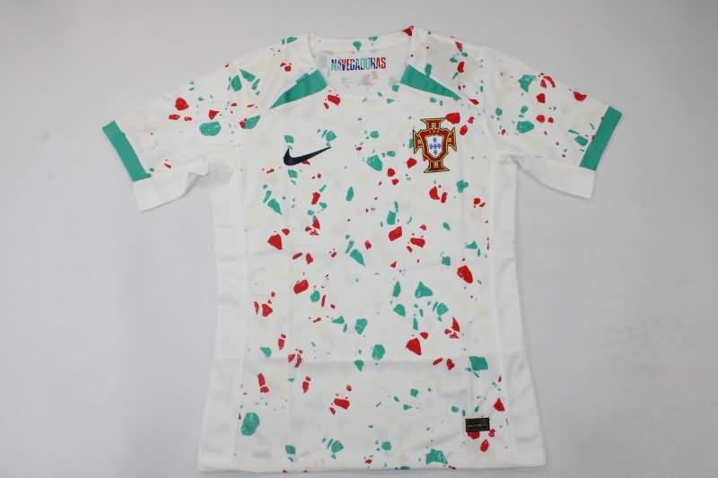 Portugal Soccer Jersey Away Replica 2023