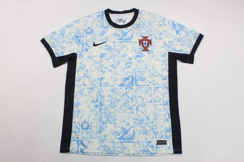 Portugal Soccer Jersey Away Replica 2024