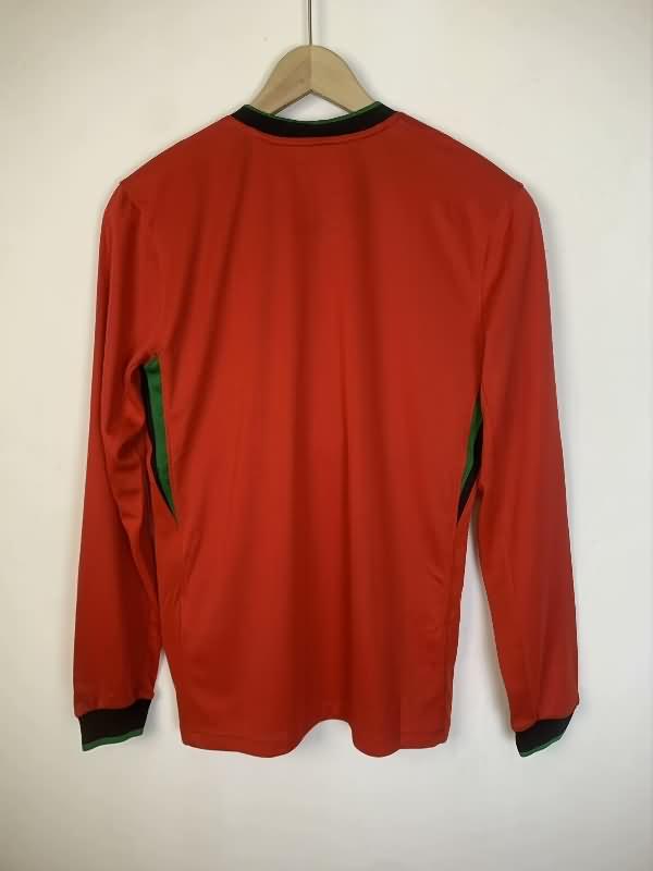 Portugal Soccer Jersey Home Long Sleeve Replica 2024