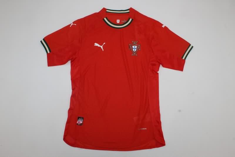 Portugal Soccer Jersey Home (Player) 2025