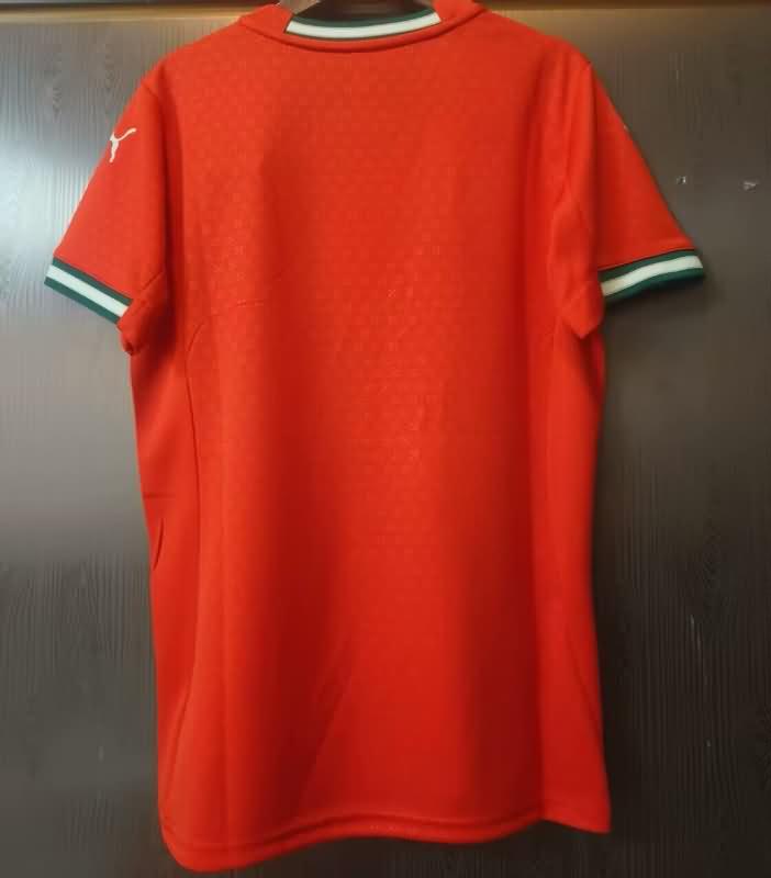Portugal Soccer Jersey Home Women Replica 2025