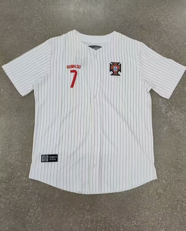 AAA Quality Portugal 2025 White Baseball Jersey