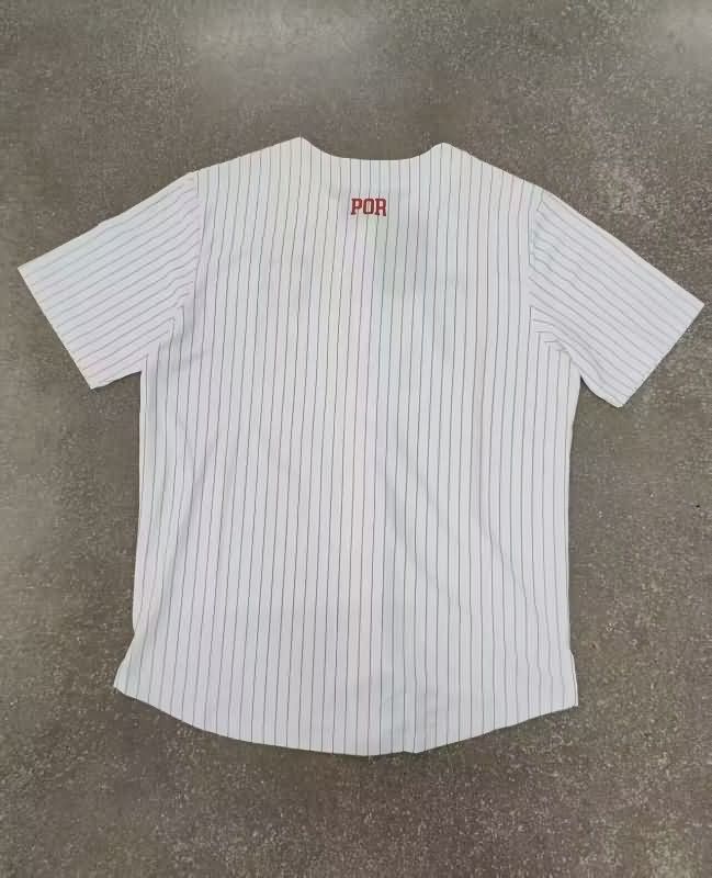AAA Quality Portugal 2025 White Baseball Jersey