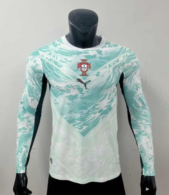 AAA Quality Portugal 2026 World Cup Away Long Sleeve Soccer Jersey (Player)