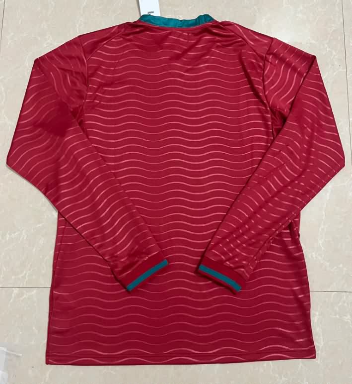 AAA Quality Portugal 2026 World Cup Home Long Sleeve Soccer Jersey
