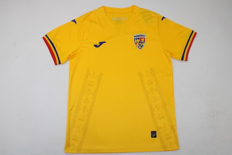 Romania Soccer Jersey Home Replica 2023