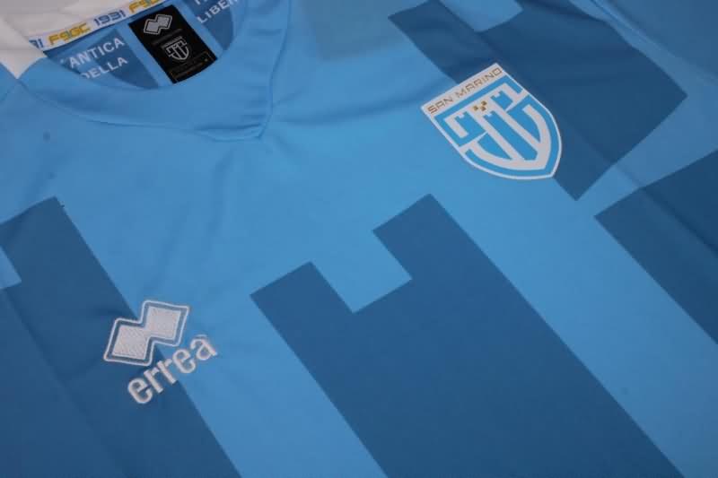 San Marino Soccer Jersey Home Replica 2022