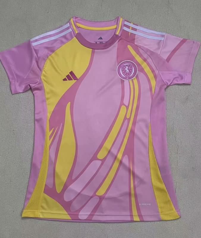 Scotland Soccer Jersey Female EURO Away Women Replica 2025