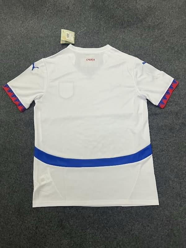 Serbia Soccer Jersey Away Replica 2024