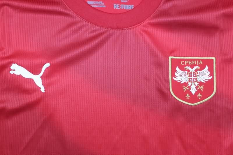 Serbia Soccer Jersey Home Replica 2024