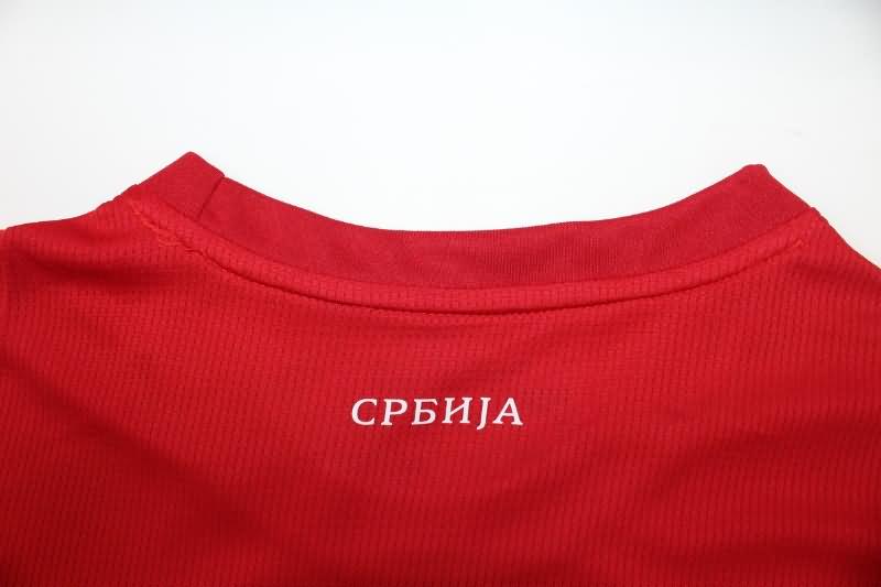 Serbia Soccer Jersey Home Replica 2024