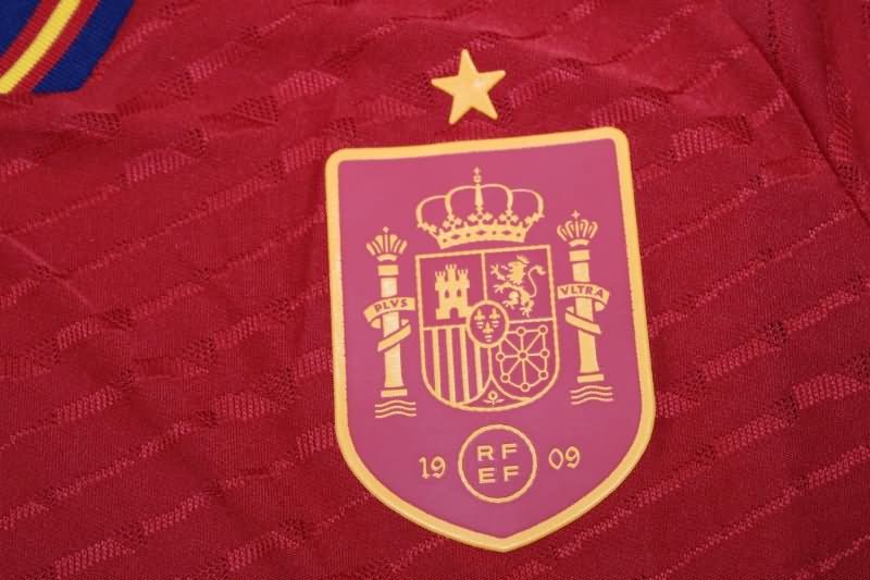 Spain Soccer Jersey Home 2022 World Cup (Player)