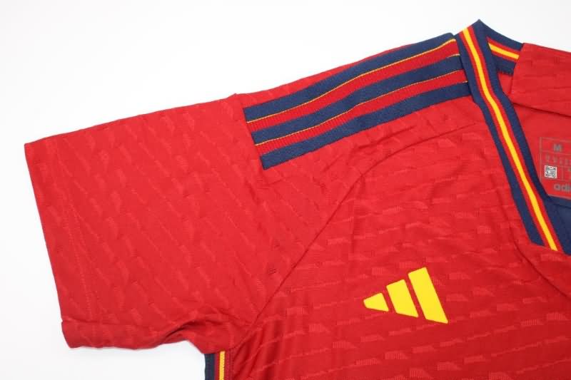 Spain Soccer Jersey Home 2022 World Cup (Player)