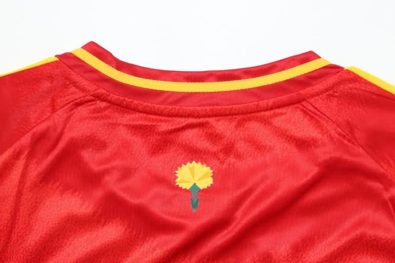 Spain Soccer Jersey Home Replica 2024