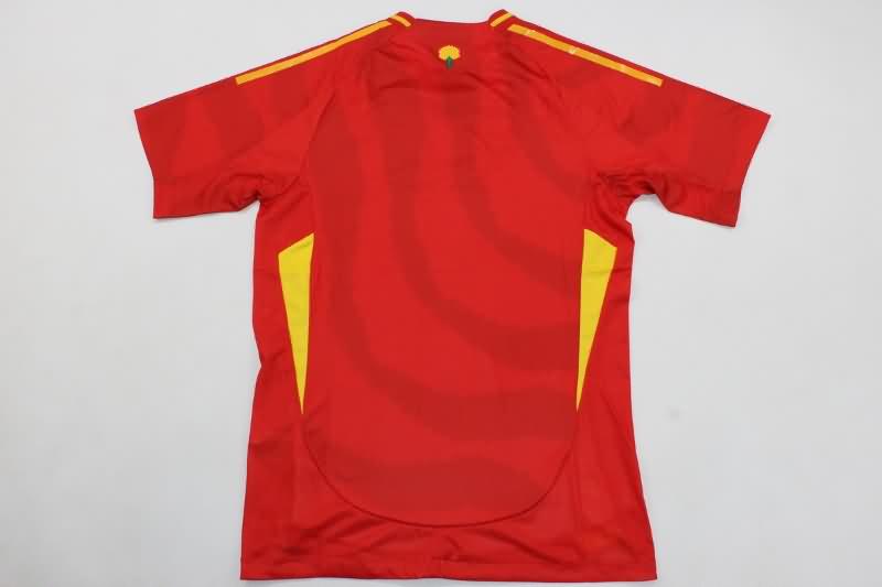 Spain Soccer Jersey Home (Player) 2024