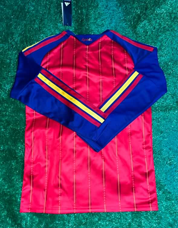 AAA Quality Spain 2026 World Cup Home Long Sleeve Soccer Jersey