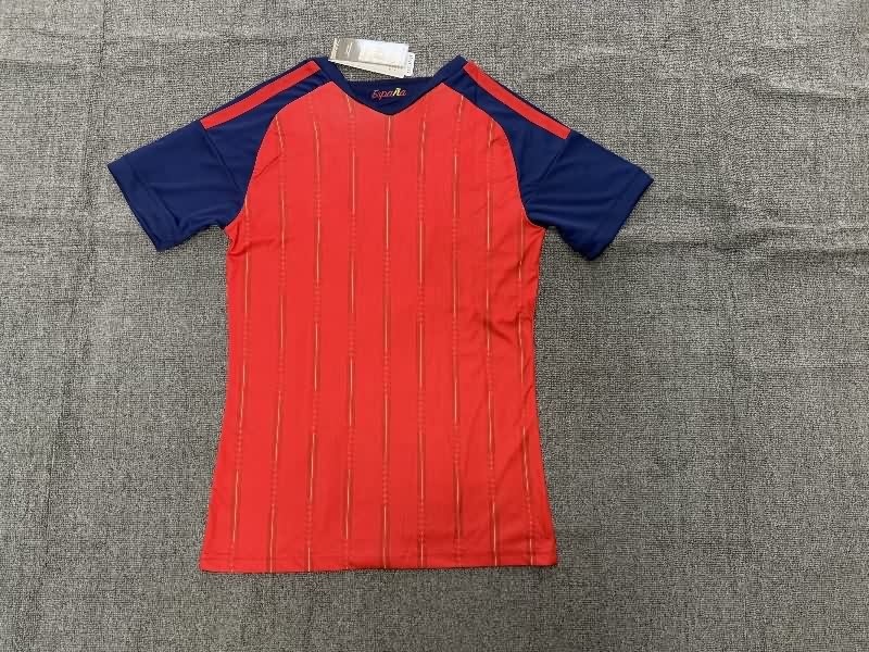 AAA Quality Spain 2026 World Cup Home Women Soccer Jersey