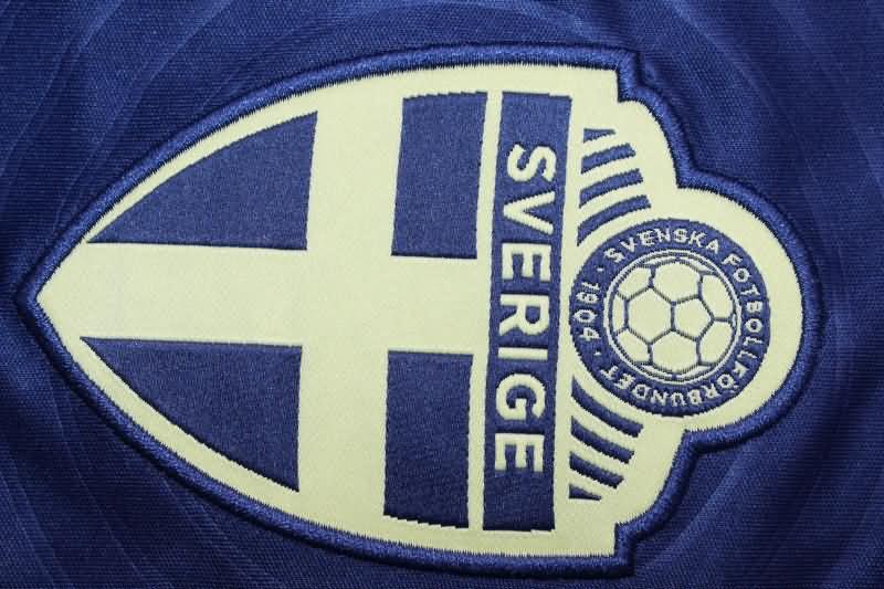 Sweden Soccer Jersey Away Replica 2024